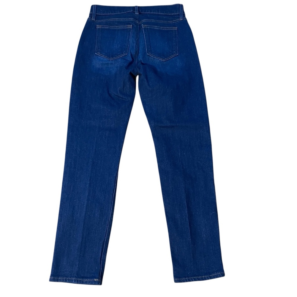 Loft The Girlfriend Dark Wash Jeans.  Size 2 - Picture 2 of 7